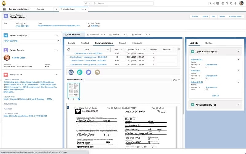 Connect Documents to Individual Patient Journeys